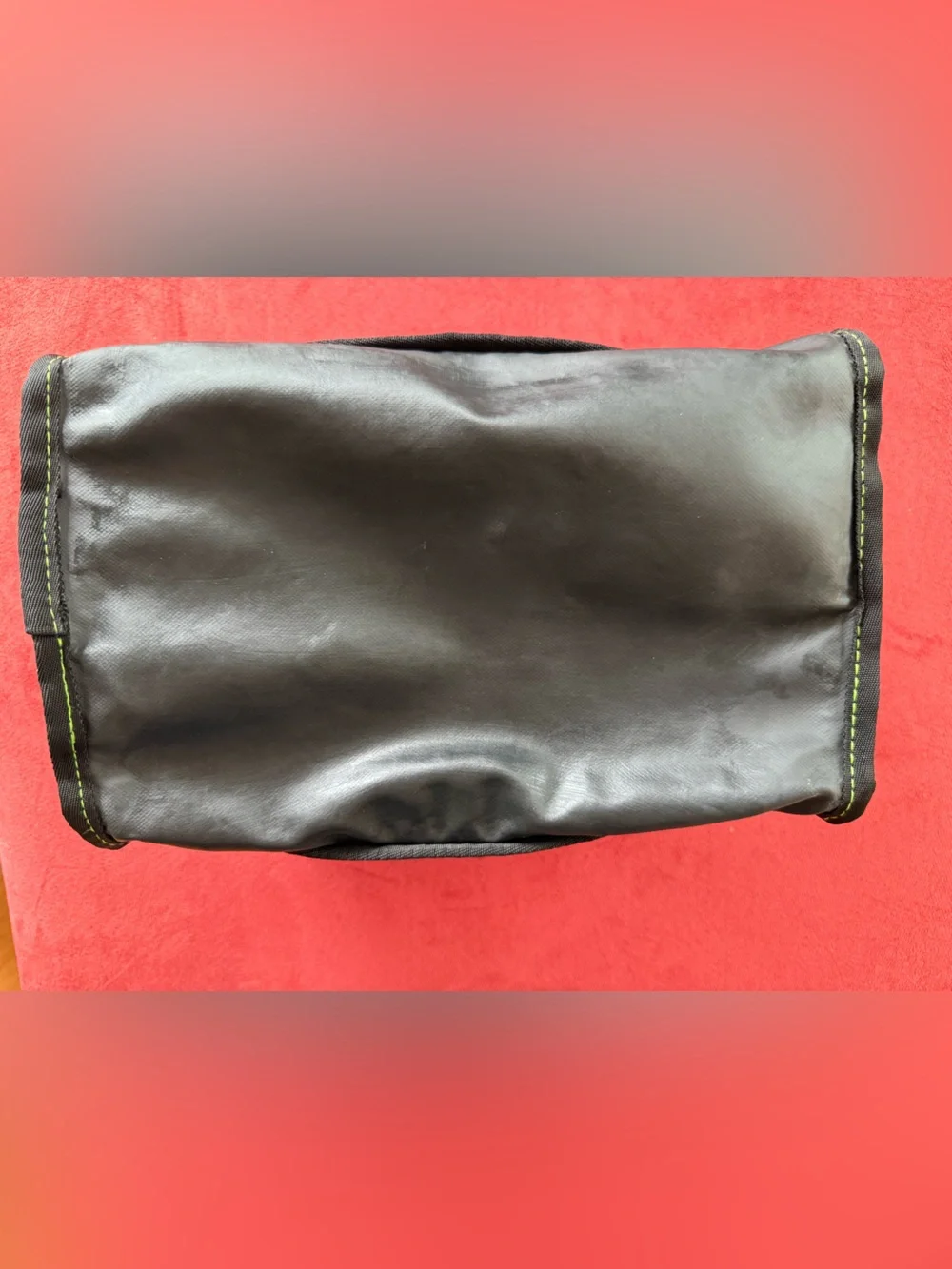 L.L.Bean MINI Duffel Bag Limited Edition Accessory Bag Green Black Discontinued